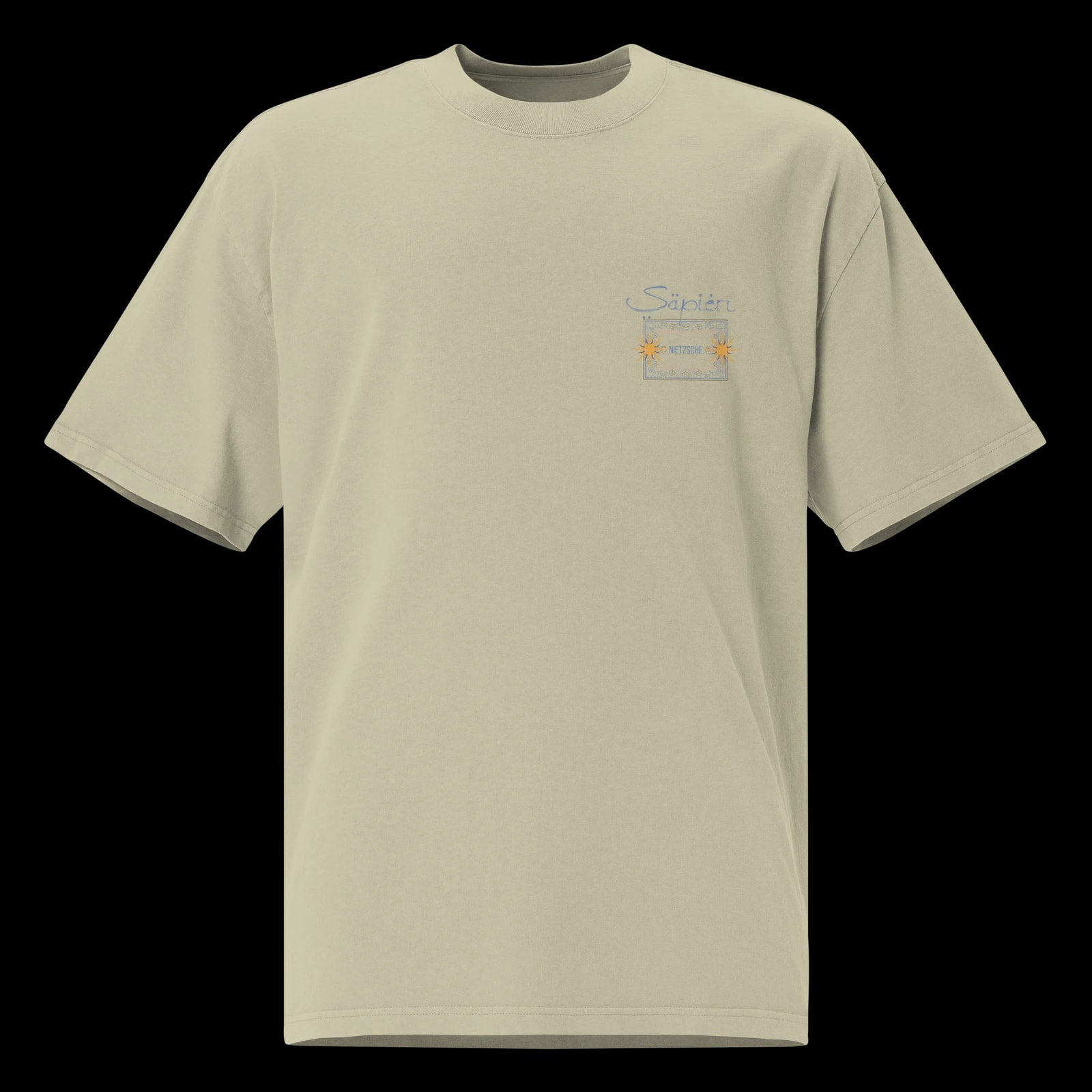 Friedrich Nietzsche Tee, Faded Eucalyptus, front