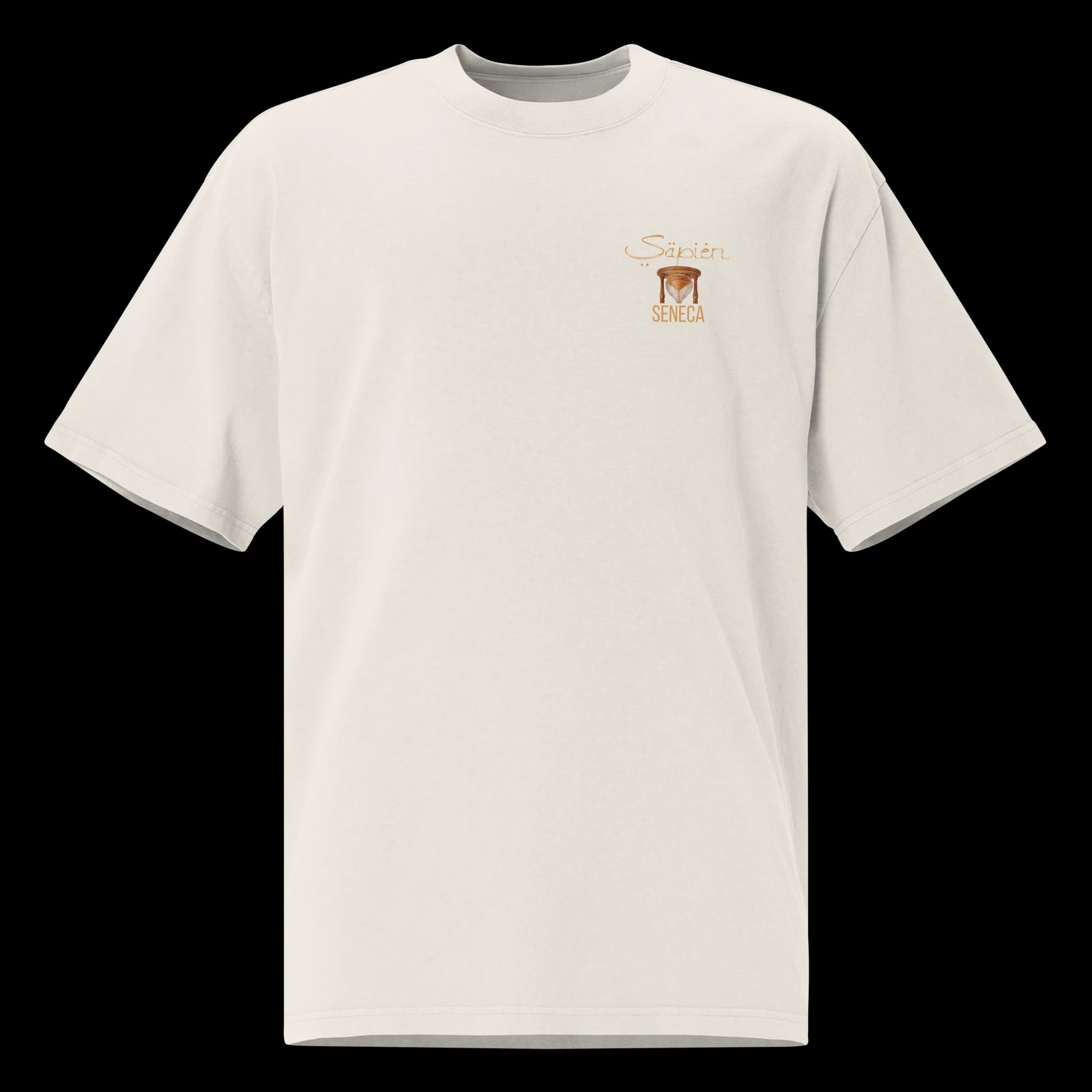 Seneca Tee, Faded Bone, front